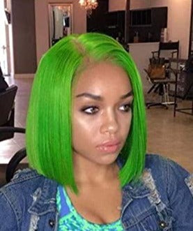 12" Colored Straight Wig