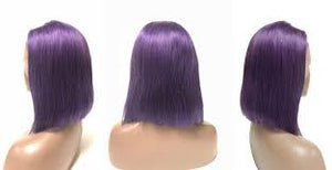 12" Colored Straight Wig